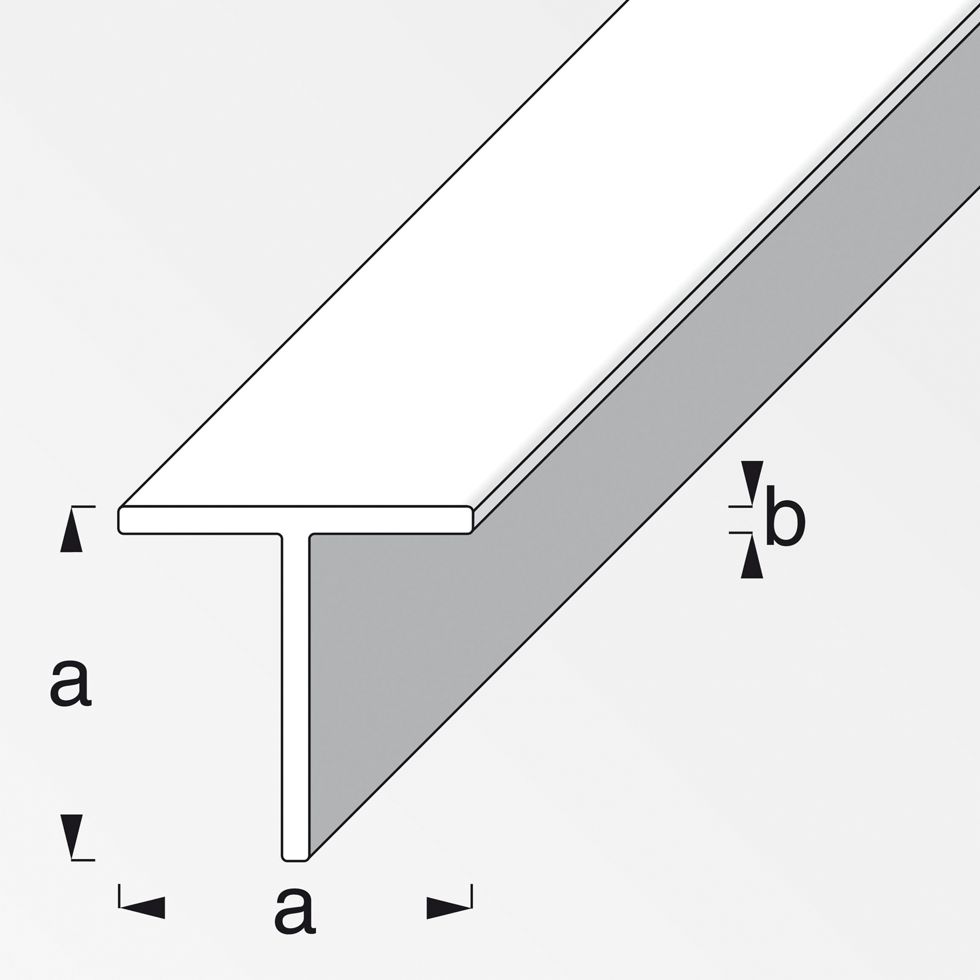 Quadrat-T-Profil 1,15 cm + product picture