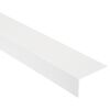 Weißer Winkel aus PVC