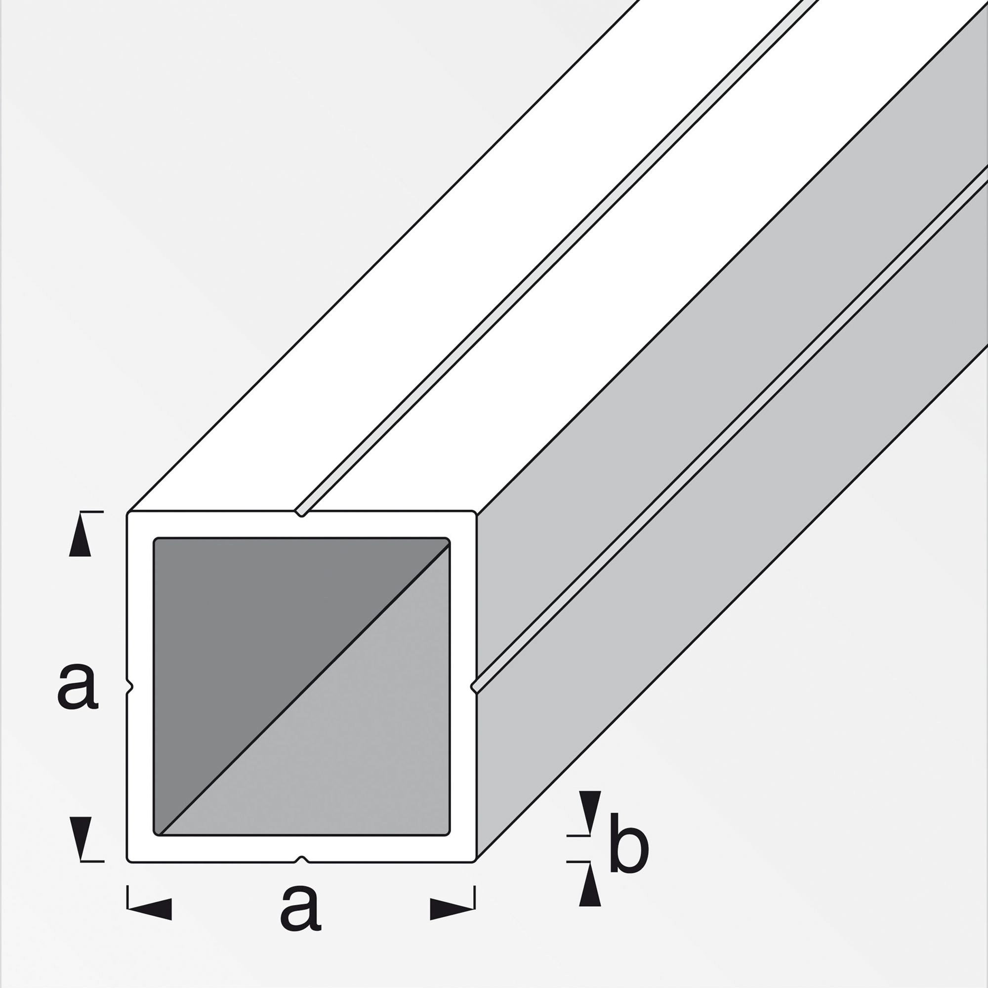 combitech Quadratrohr 1,95 cm