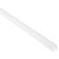 Quadrat-U-Profil PVC weiß 1000 x 15,5 mm
