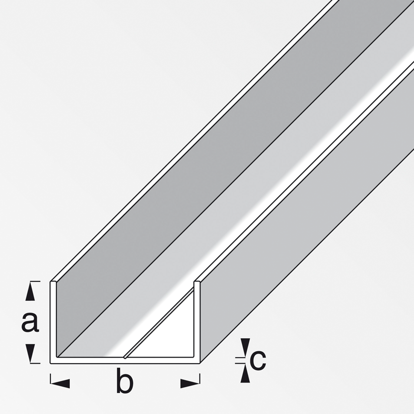 combitech Rechteck-U-Profil