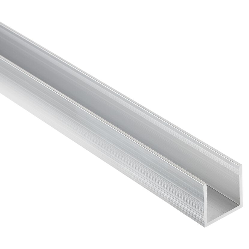 U-Profil aus Aluminium