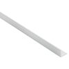 Aluwinkel 100 x 2,5 x 2,5 cm