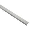 Silberner Winkel aus Aluminium