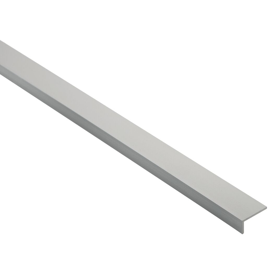 Silberner Winkel aus Aluminium