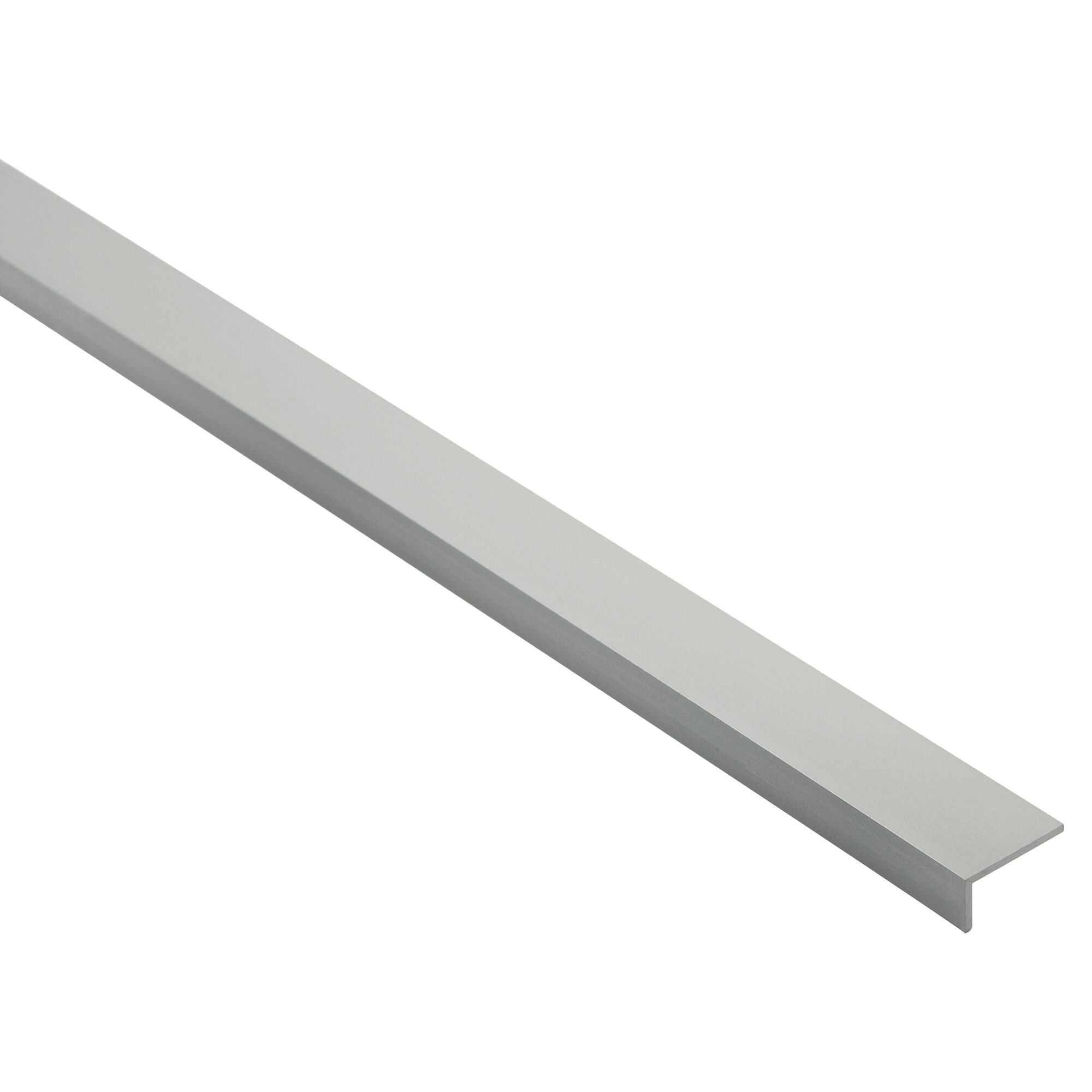 Silberner Winkel aus Aluminium