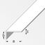 Silberner Winkel aus Aluminium