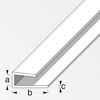 Einfassprofil weiß 1000 x 15 x 4 mm