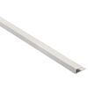 Einfassprofil weiß 1000 x 15 x 4 mm