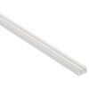 Weißes U-Profil aus PVC
