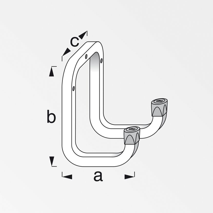Coaxis® Gerätehalter 9 cm