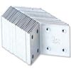 HV-Winkelverbinder 40 x 40 x 40 mm, 25 Stück