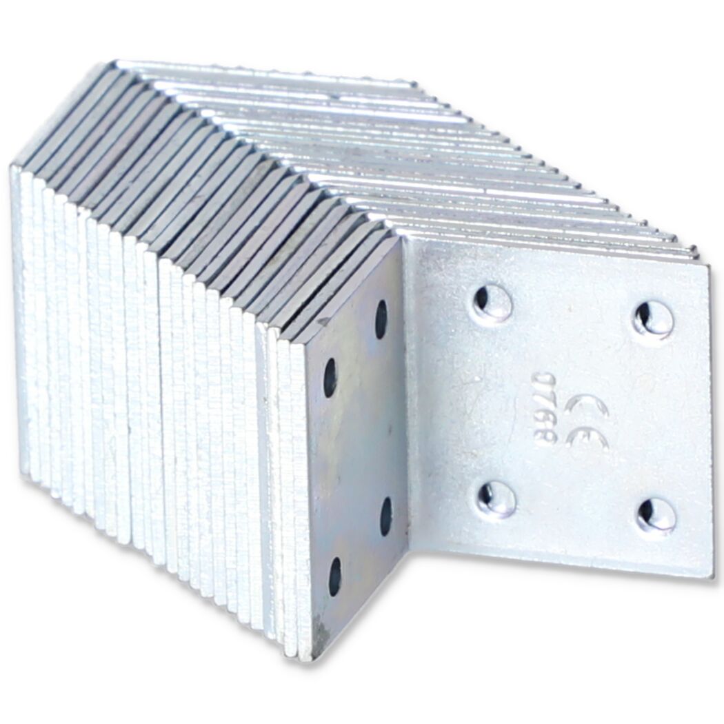 HV-Winkelverbinder 40 x 40 x 40 mm, 25 Stück