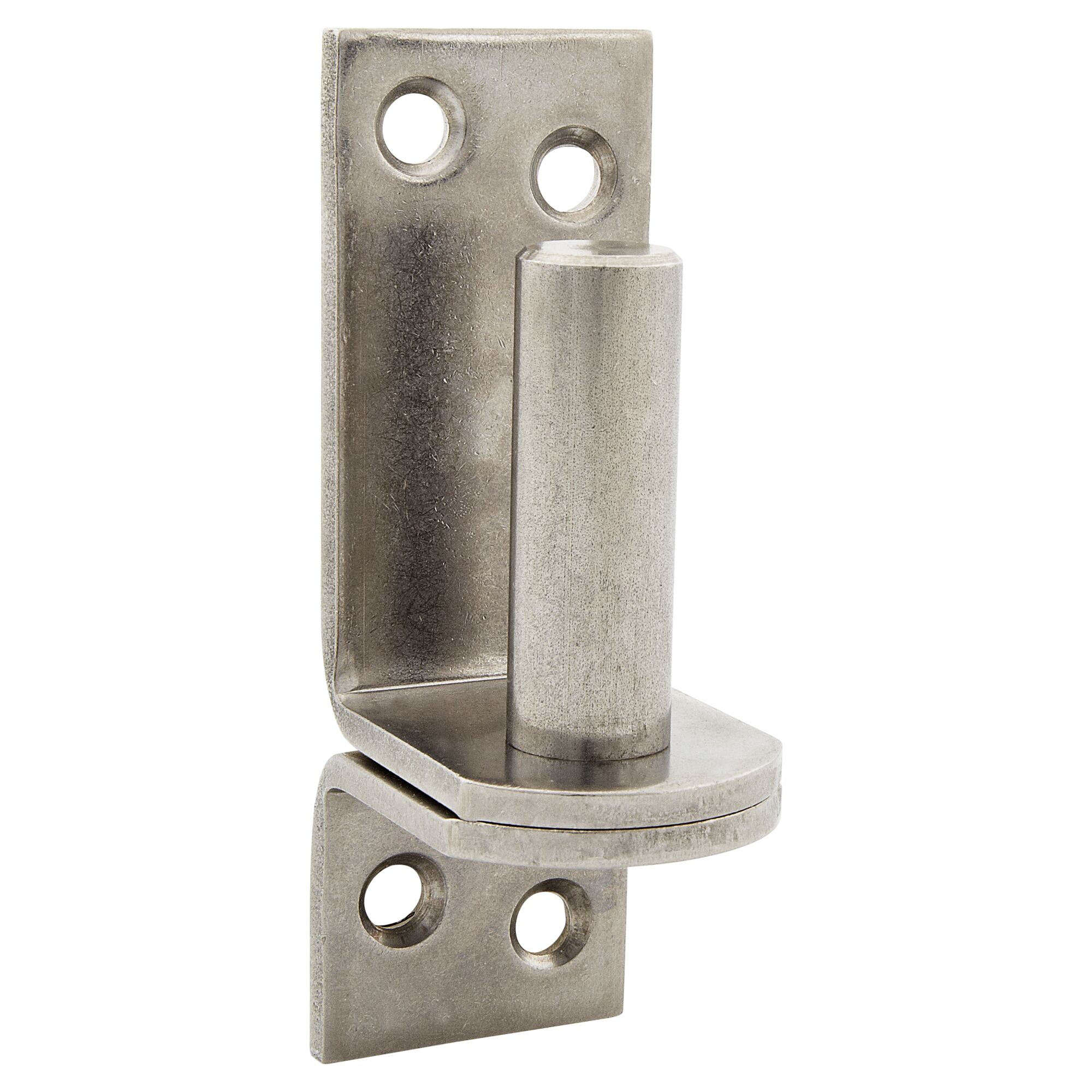 Haken auf Platte, rostfrei, Durchmesser 16 mm