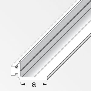 Auflageprofil Coaxis® Aluminium 100 x 2,35 cm