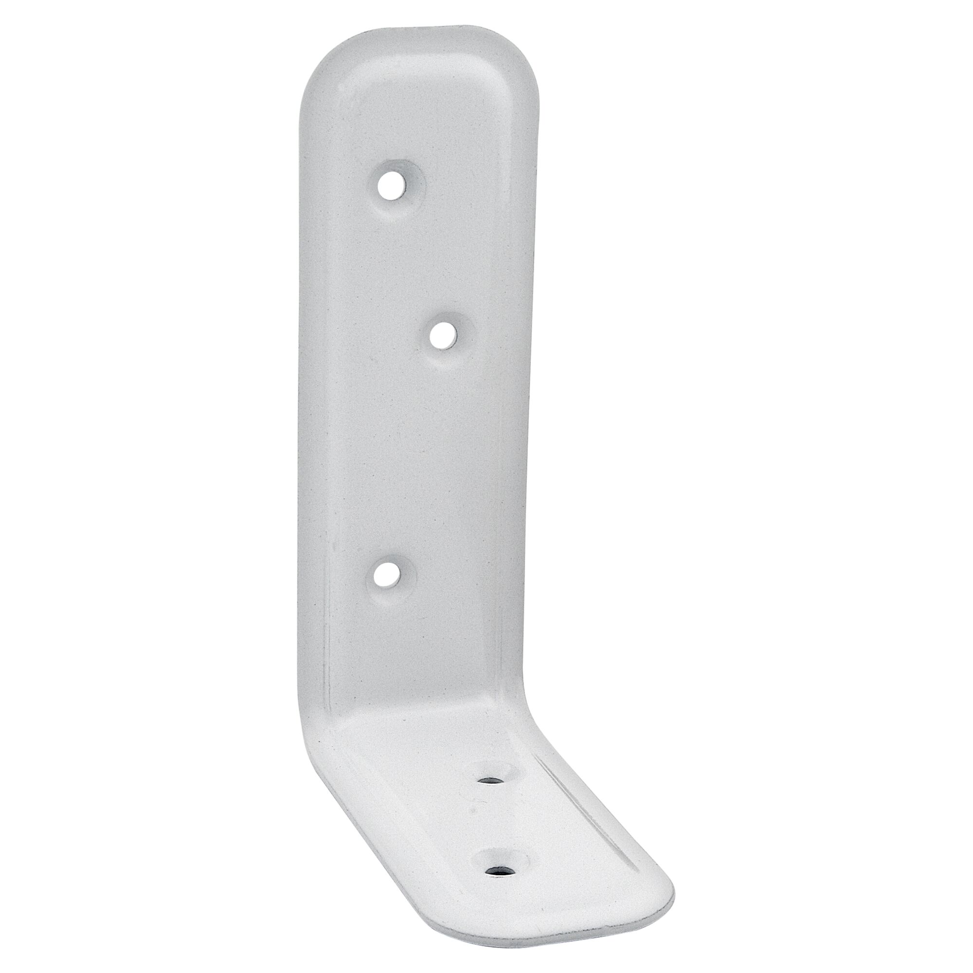 Weiße Winkelkonsole