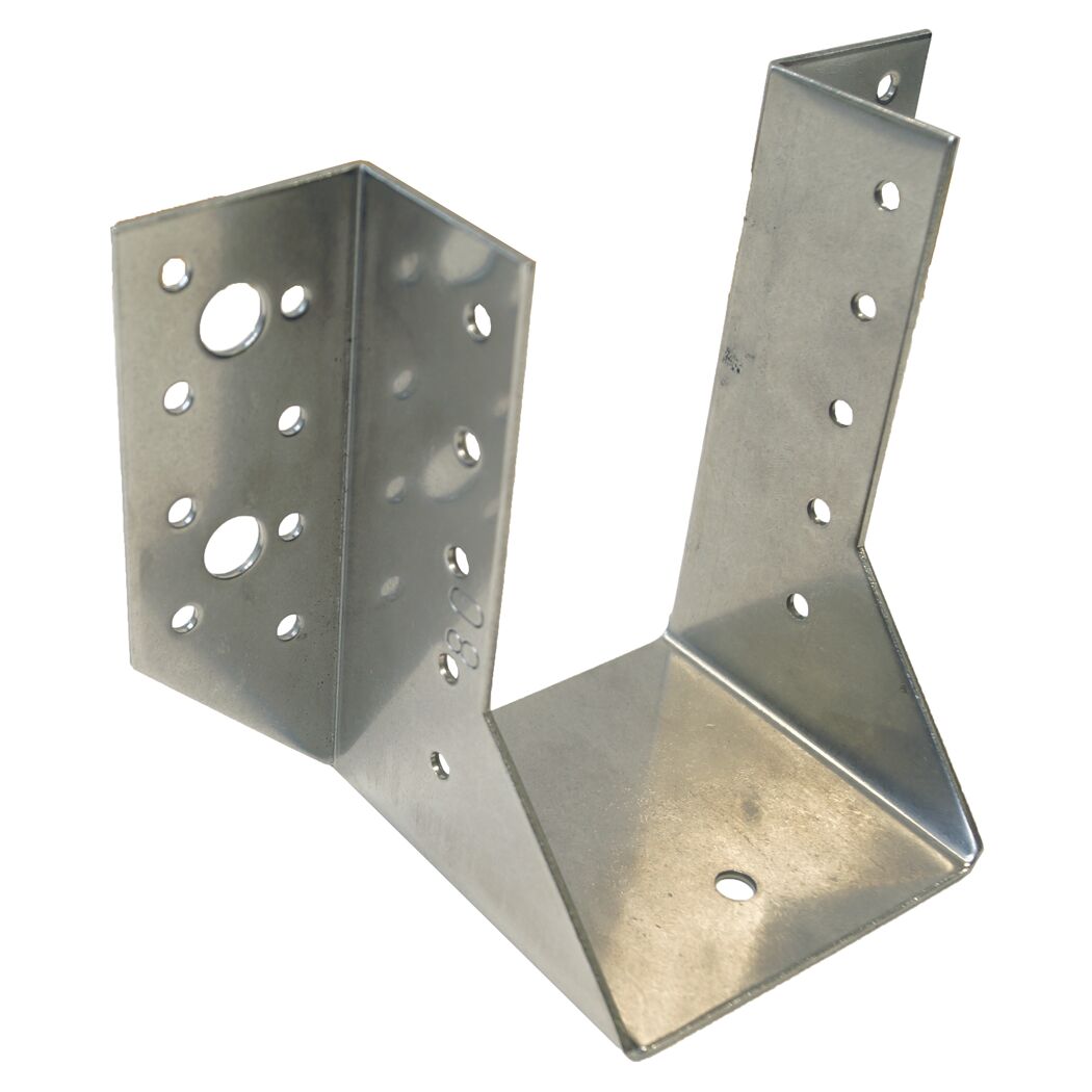 HV-Balkenschuh A 80 x 120 x 2,0 mm rostfrei
