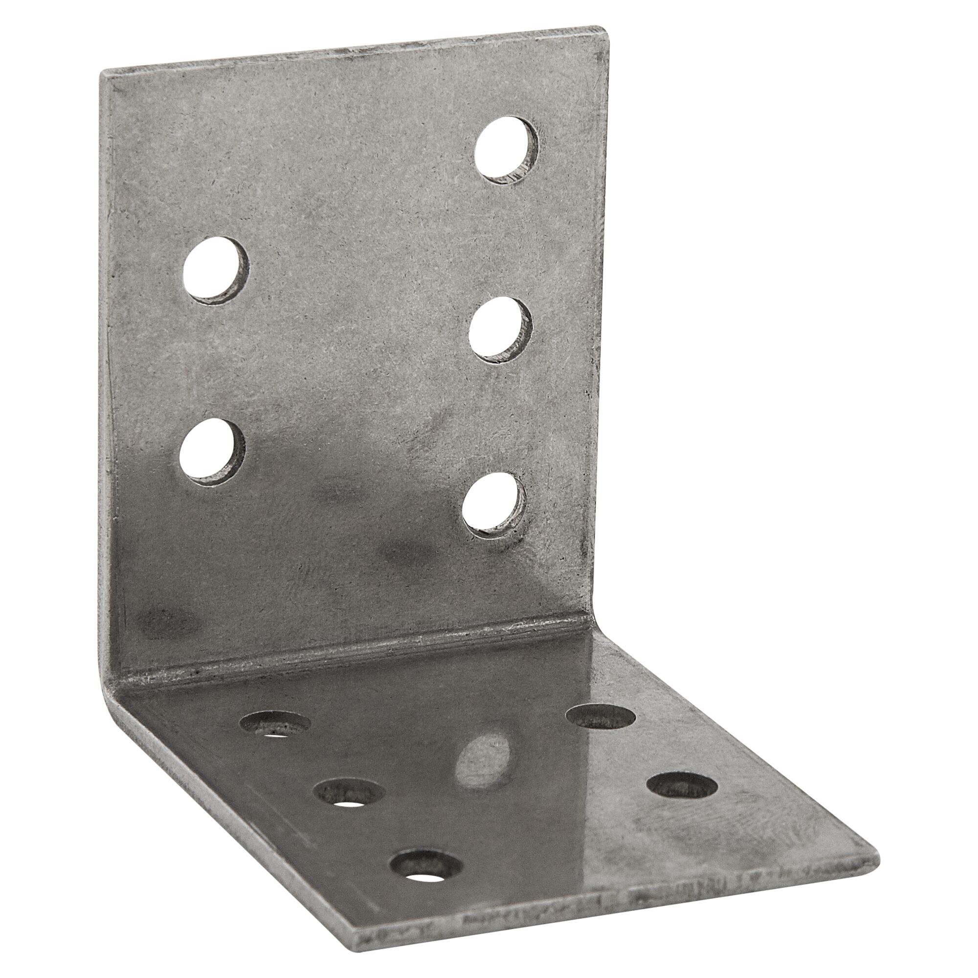 Winkelverbinder aus Metall mit Löchern