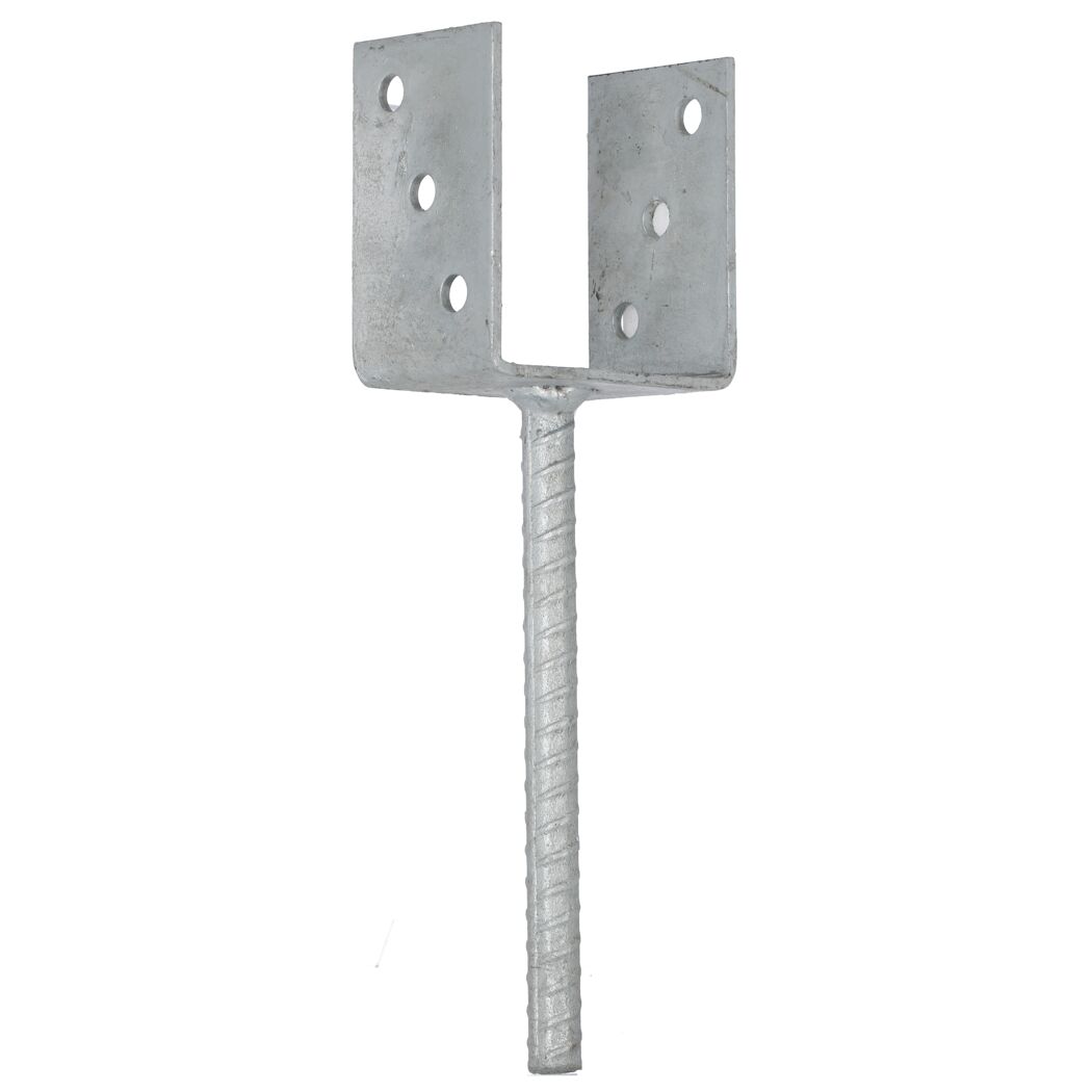 U-förmiger Pfostenträger aus Metall