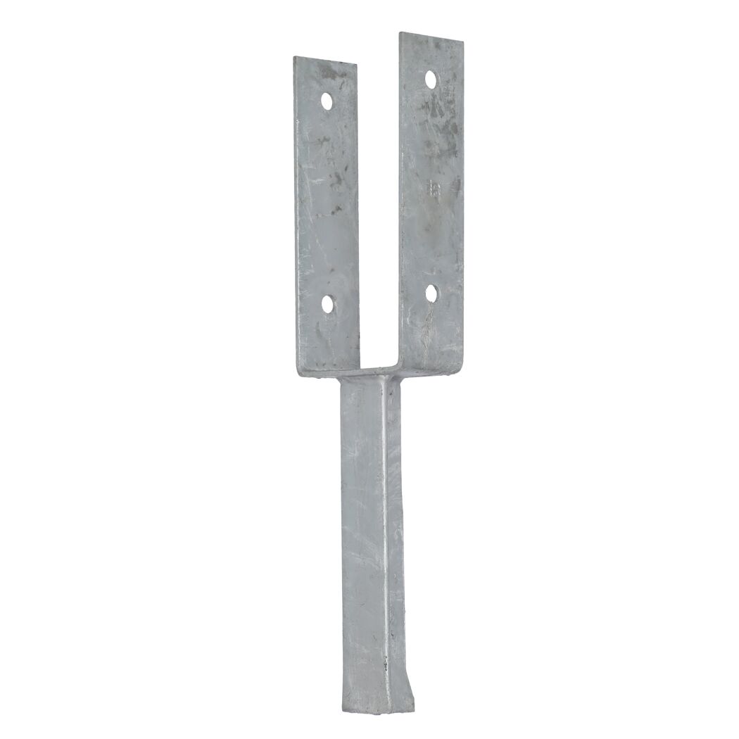 Pfostenträger mit Steindolle 9,1 x 5 x 20 x 4 / 20 x 4 x 0,5 cm