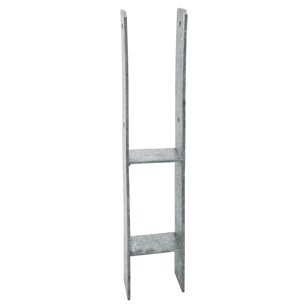 Metallischer Pfostenträger in H-Form