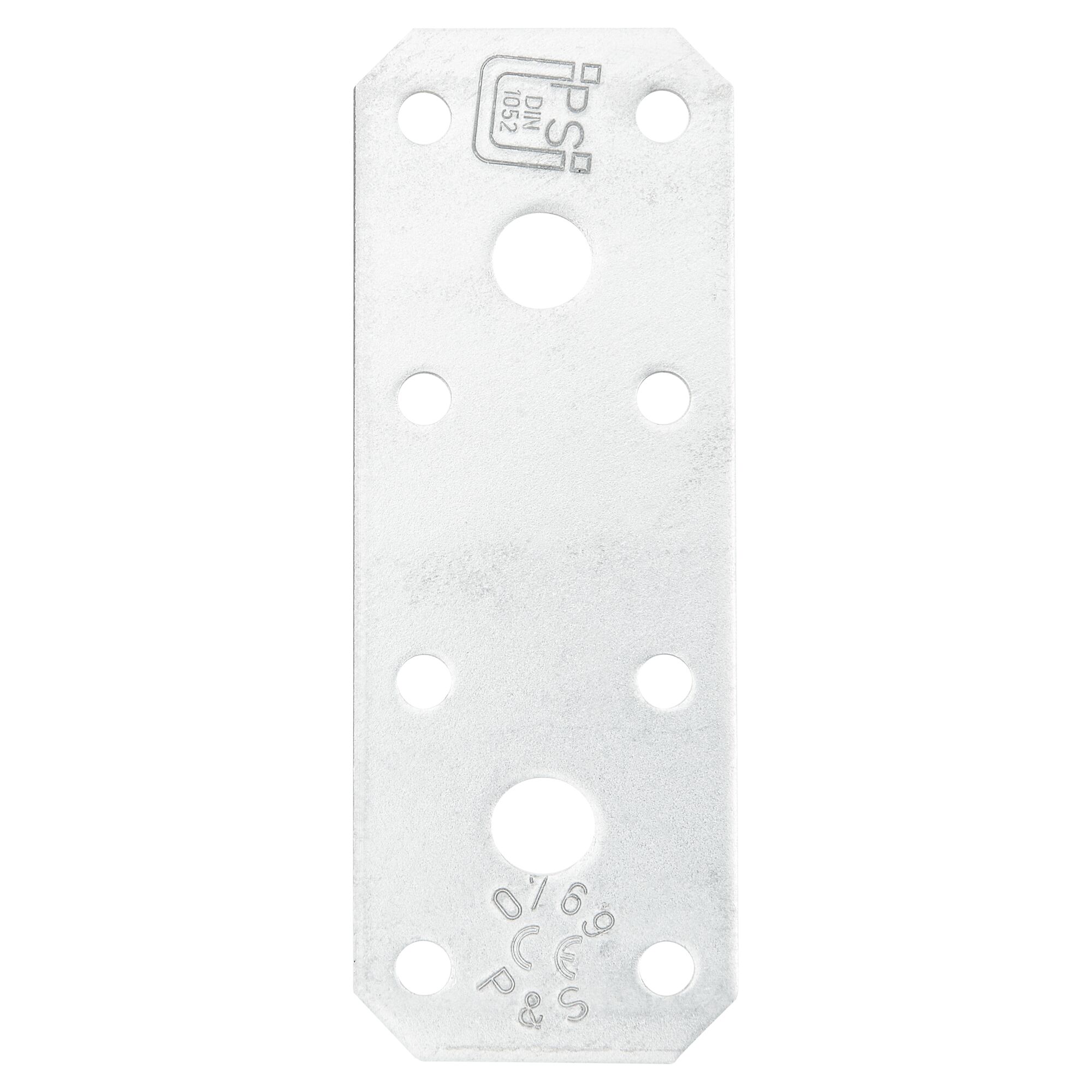 Metallischer HV-Flachverbinder mit Löchern