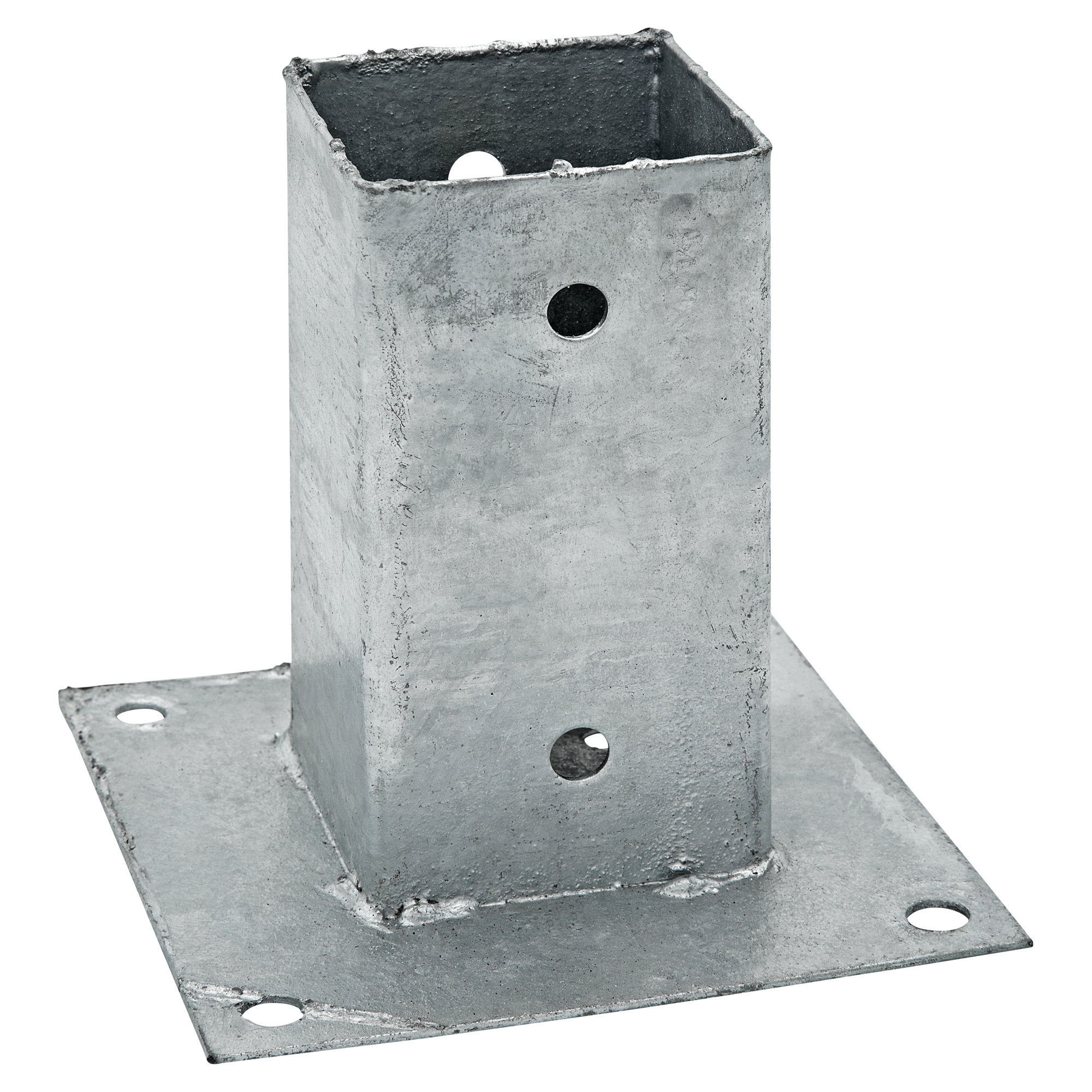 Connex Aufschraubhülse für Pfosten silber 15 x 7,1 cm