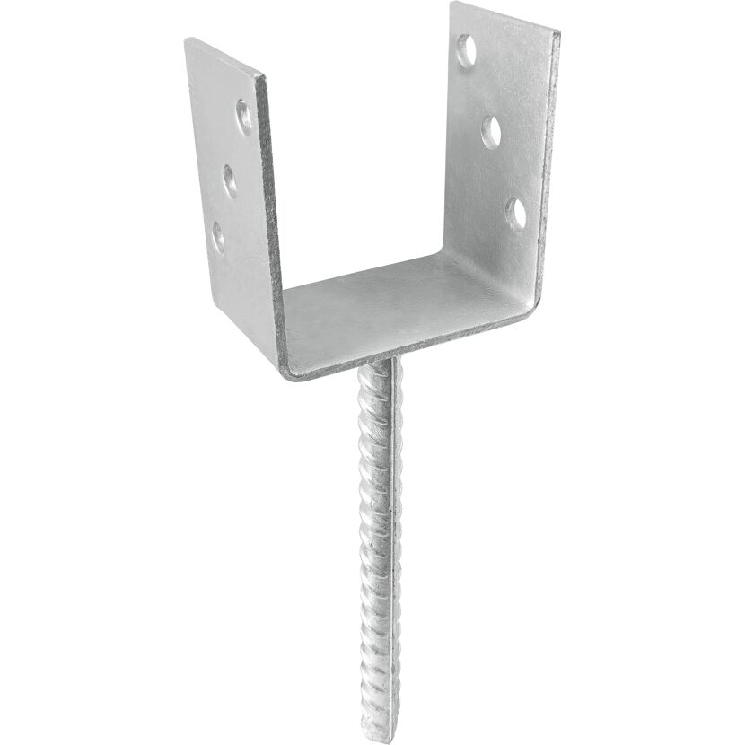 U-förmiger Pfostenträger aus Metall