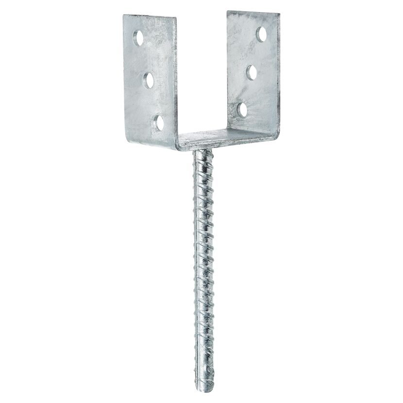 U-förmiger Pfostenträger aus Metall