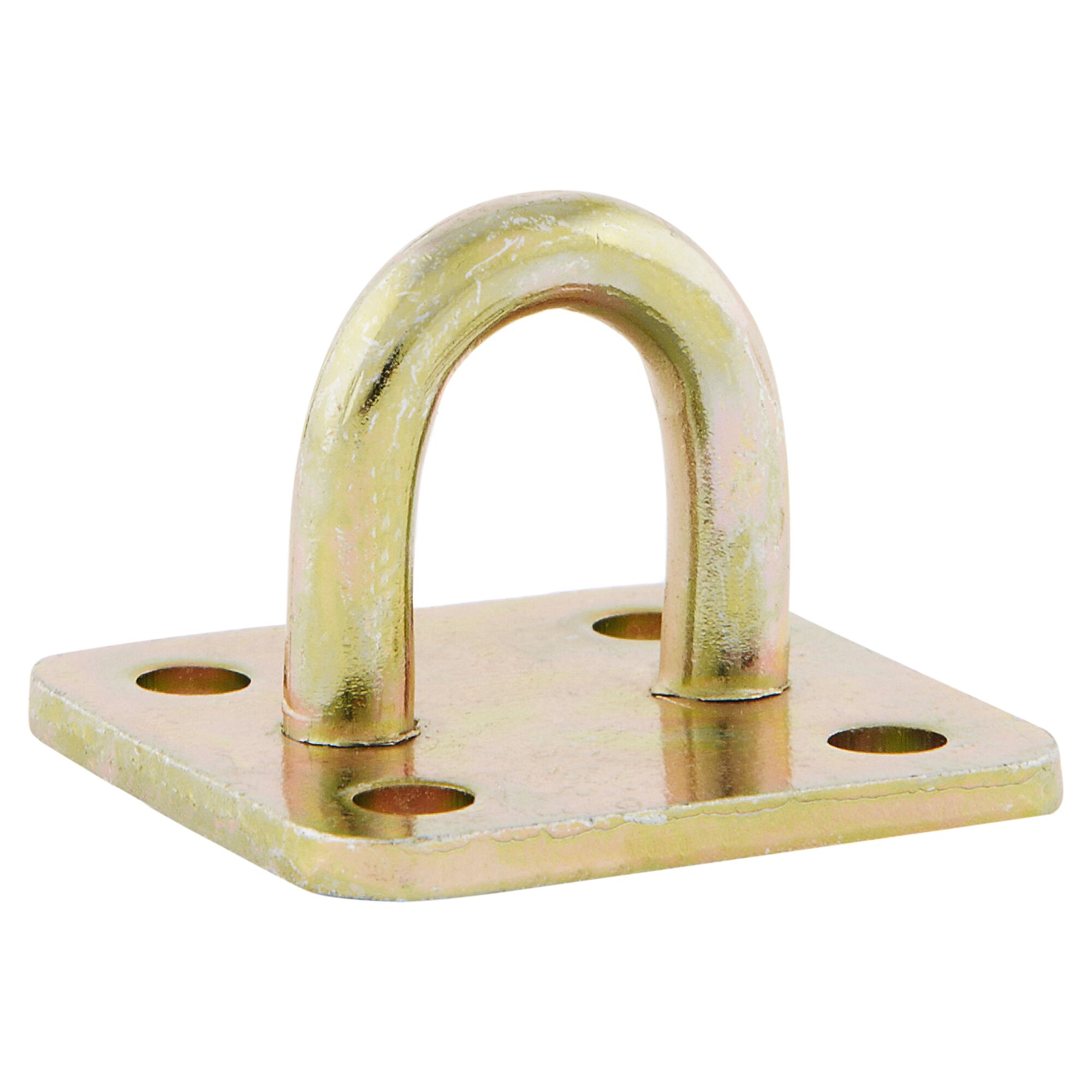 Verzinkte Krampen Platte mit Öse