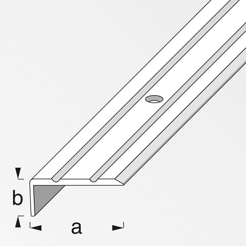 Abschlussprofil 25 x 10 mm x 1 m