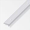 Silbernes Abschlussprofil aus Aluminium