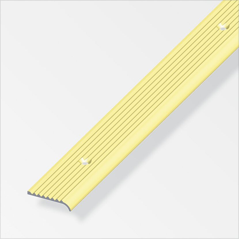 Abschlussprofil Aluminium messingfarben 1000 x 25 mm