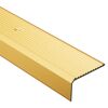 Treppenprofil Aluminium messingfarben, Breite 41 mm