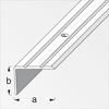 Treppenprofil Aluminium silber, Breite 25 mm