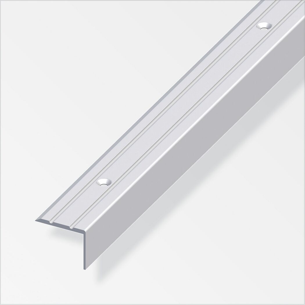 Treppenprofil Aluminium silber 1000 x 25 x 20 mm