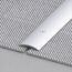 Übergangsschiene Silber für Teppich auf Beton