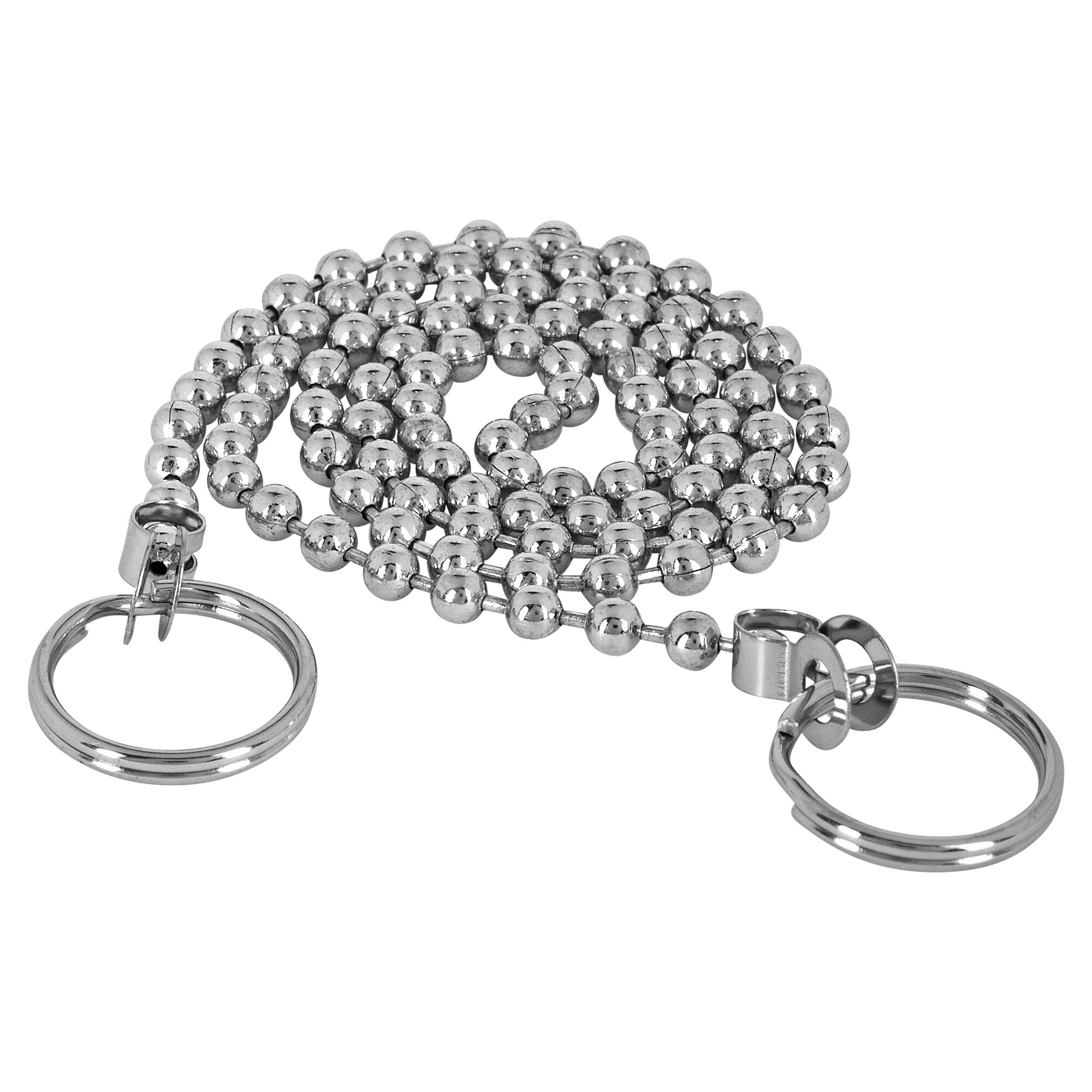 Kugelkette für Abflussstöpsel, chromfarben, 46 cm