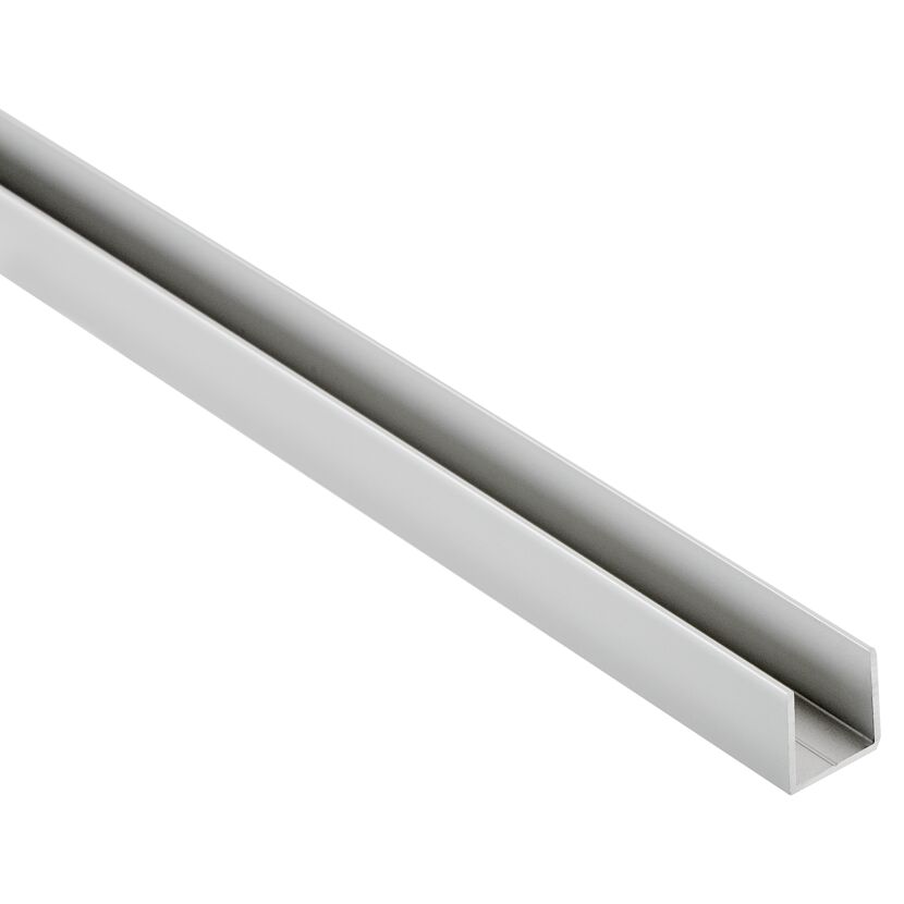 U-Profil silber