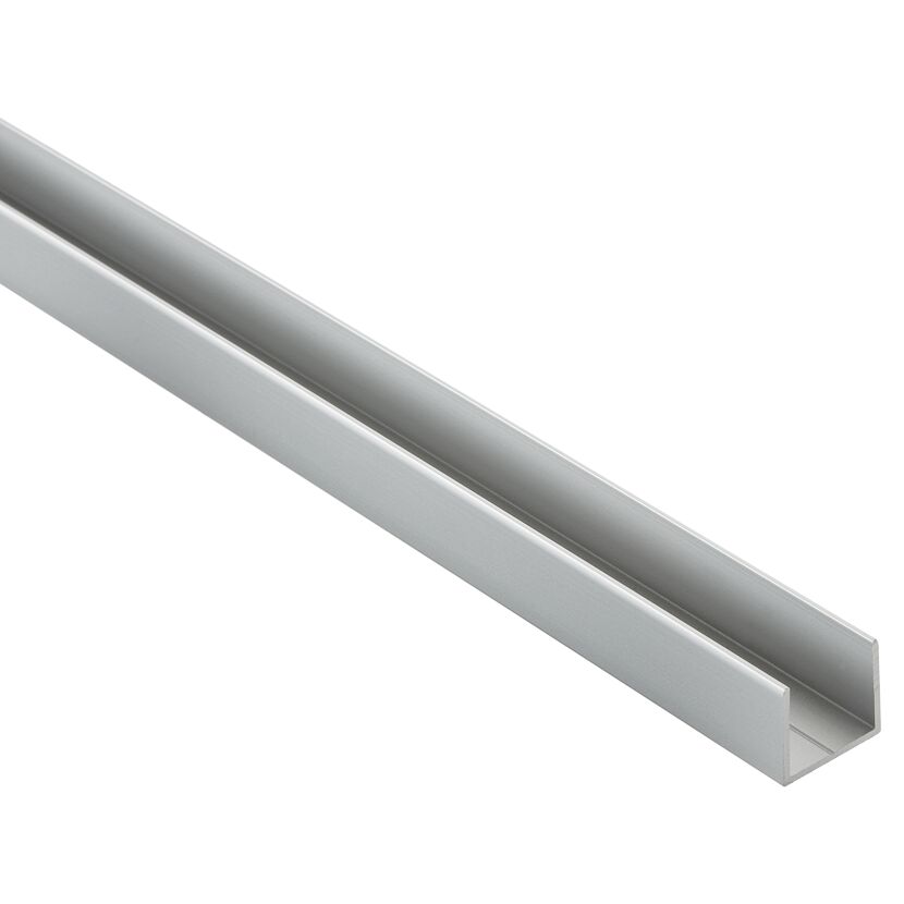 U-Profil, Alu, silber