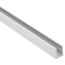 U-Profil clampline 6,0 Alu silber