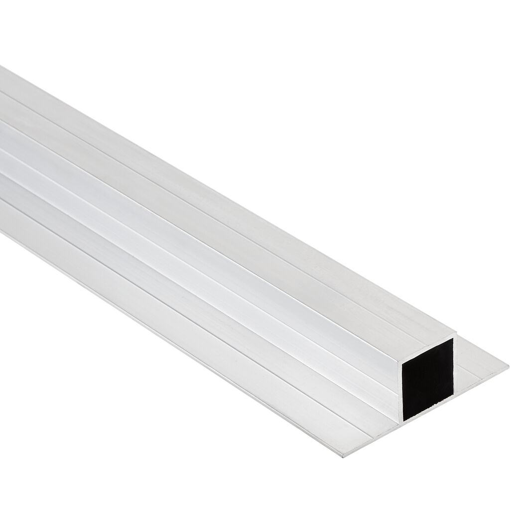 Quadratrohr 100 x 2,35 x 6,75 cm