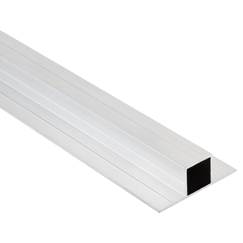 Quadratrohr 100 x 2,35 x 6,75 cm