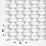 Streckmetall Stahl 100 x 60 cm