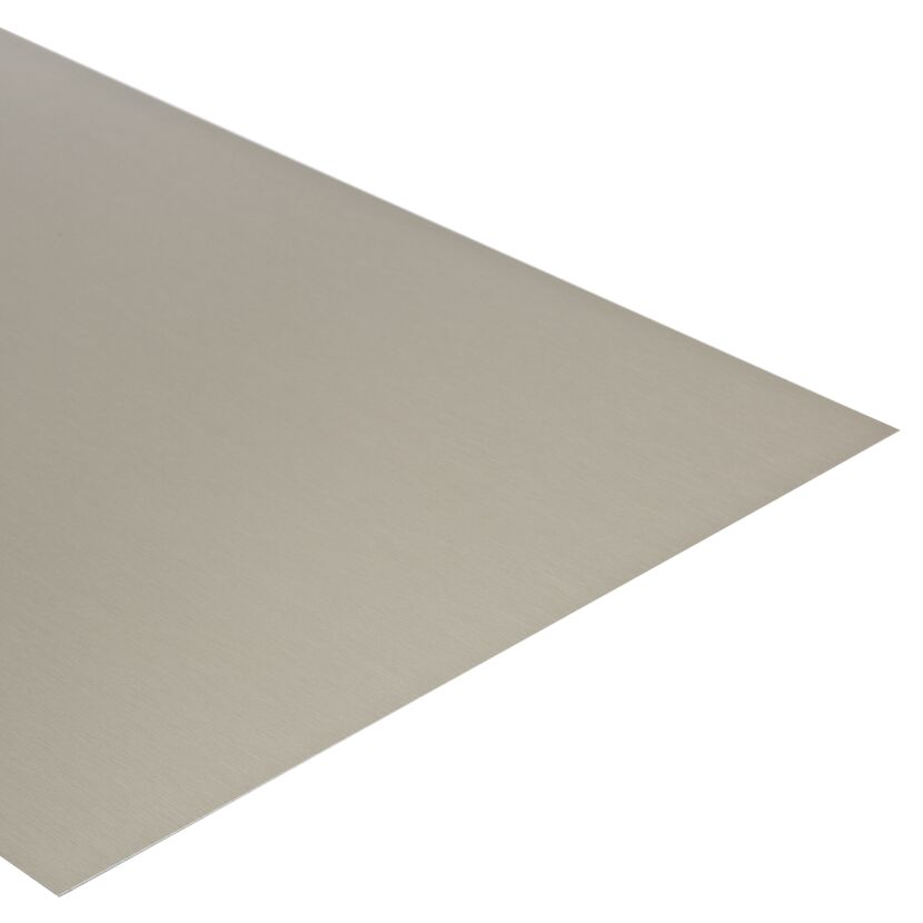 Glattblech 100 x 20 cm silbern