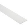 Flachprofil aus Aluminium, silber