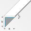 Verkleinertes Bild von Selbstklebender Winkel 2 cm weiß glänzend