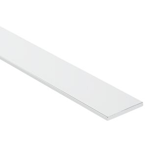 Flachstange Aluminium chromfarben 0,2 x 2 x 250 cm