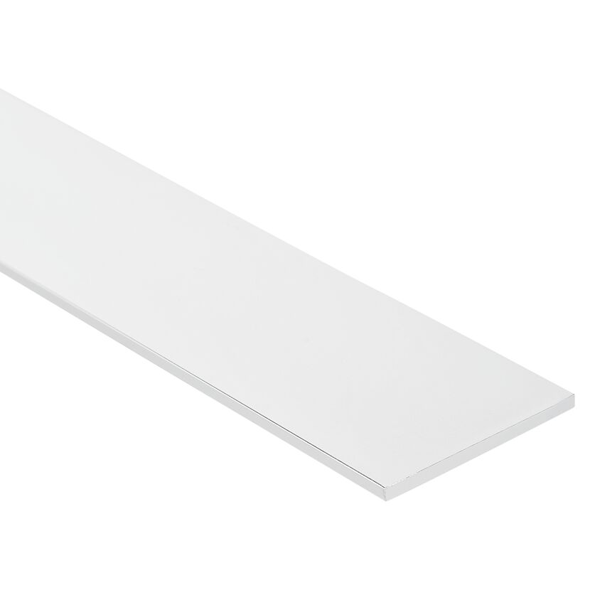 Flachstange Aluminium chromfarben 0,2 x 3 x 250 cm