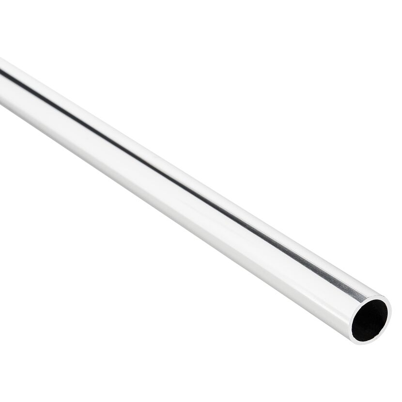 Rundrohr Aluminium chromfarben Ø 1,2 x 250 cm